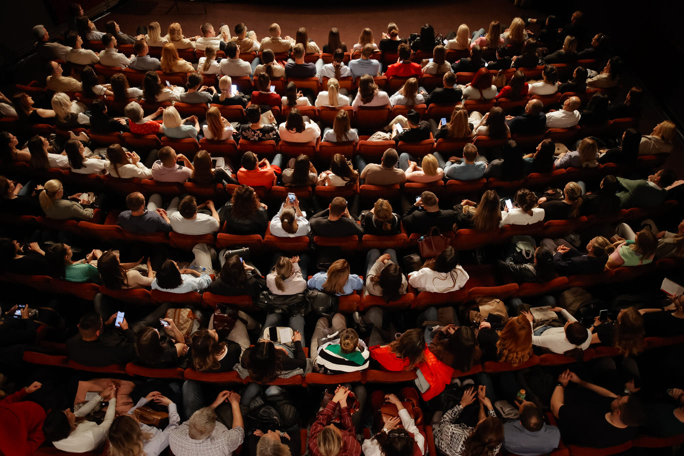 Publika slusa predavanje Profesora Nenada Gugla